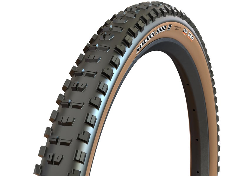 Maxxis ماكسيس مينيون DHR II - 29x2.60WT - EXO، E25 | مركب مزدوج - EXO - تصنيف E25، بدون أنابيب | قوة كبح ممتازة وثبات في الزوايا على التضاريس الوعرة - Image 1